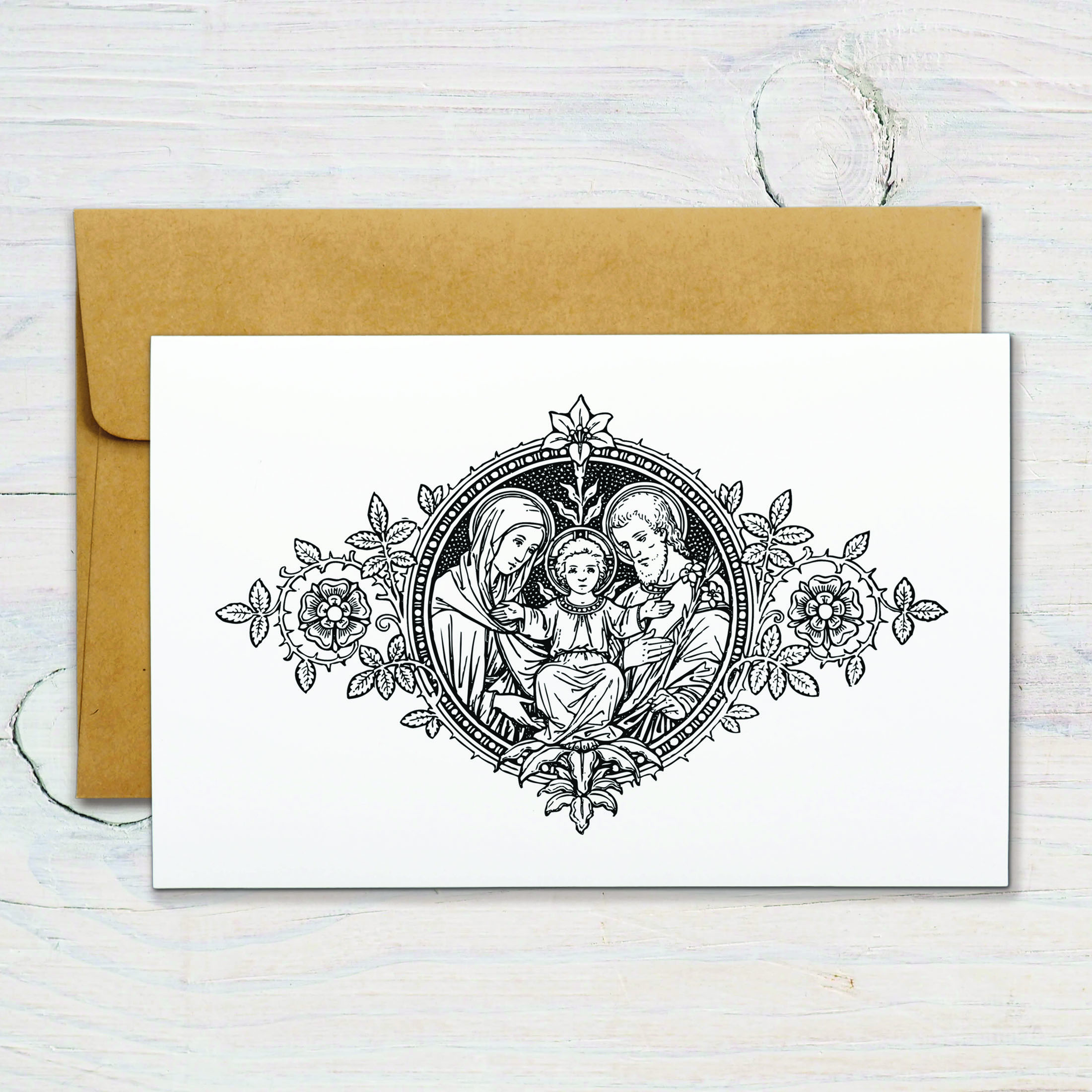 GC11 The Holy Family Card