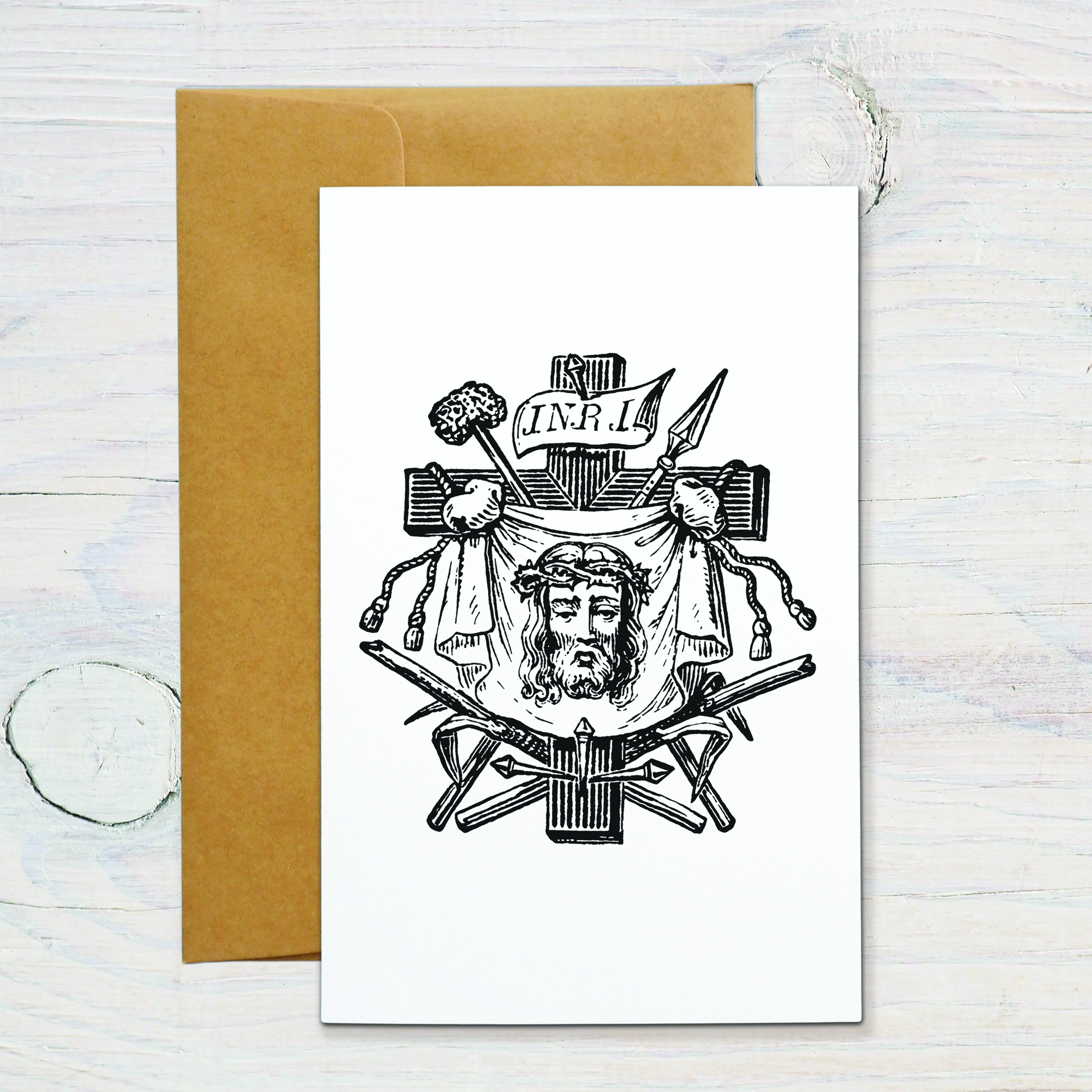 GC07 Christ Crucified Card