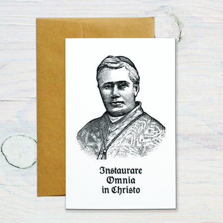 GC08 Sancte Pie Decime Card