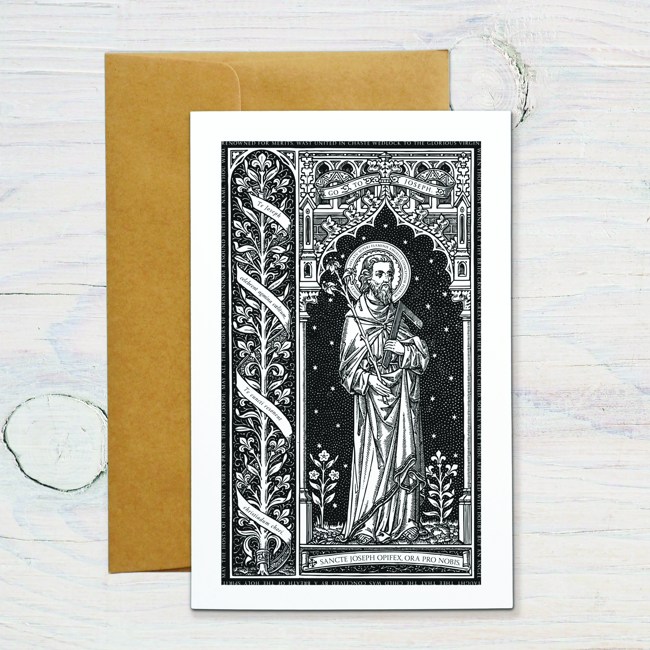 GC10 St. Joseph the Worker Card