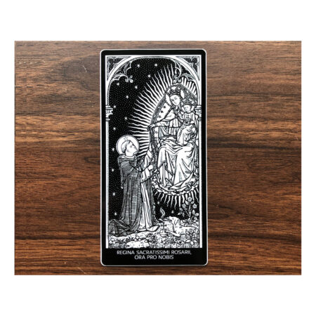 Queen of the Most Holy Rosary Sticker