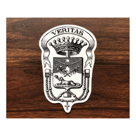 Veritas Shield Vinyl Sticker