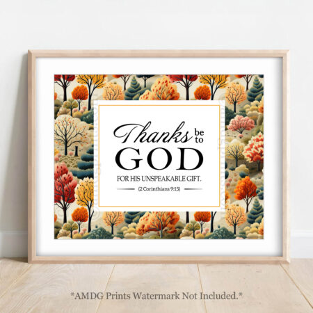 TH09 Thanks Be To God