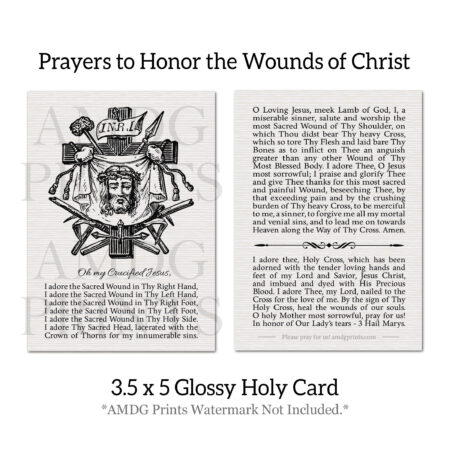Lenten Prayer Card