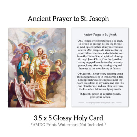 St Joseph Prayer Cards