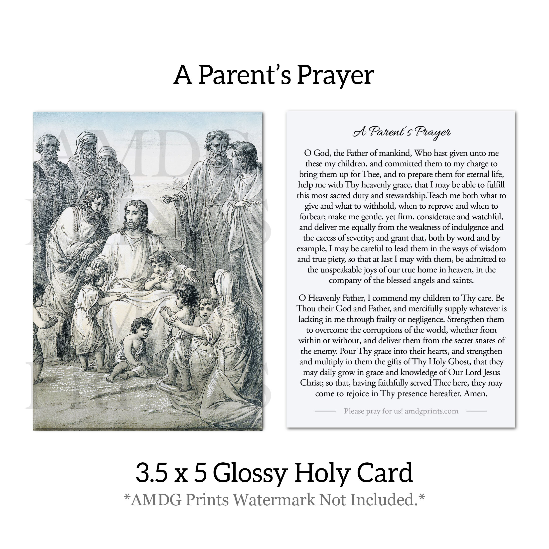 A Parent's Prayer