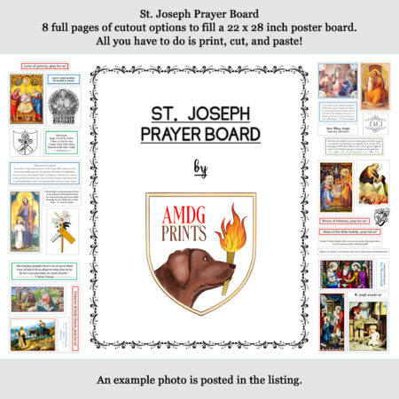 Prayer Board - St. Joseph